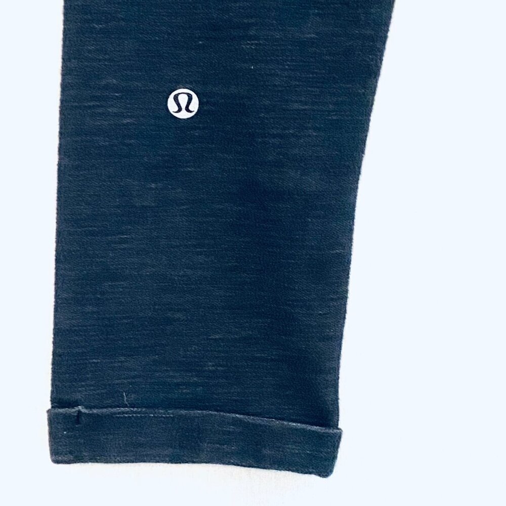 Lululemon leggings Women's 4 grey Aphrodite crop yoga workout athleisure weights - Picture 7 of 12